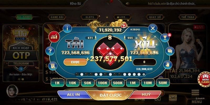 Đôi nét về tài xỉu 77WIN